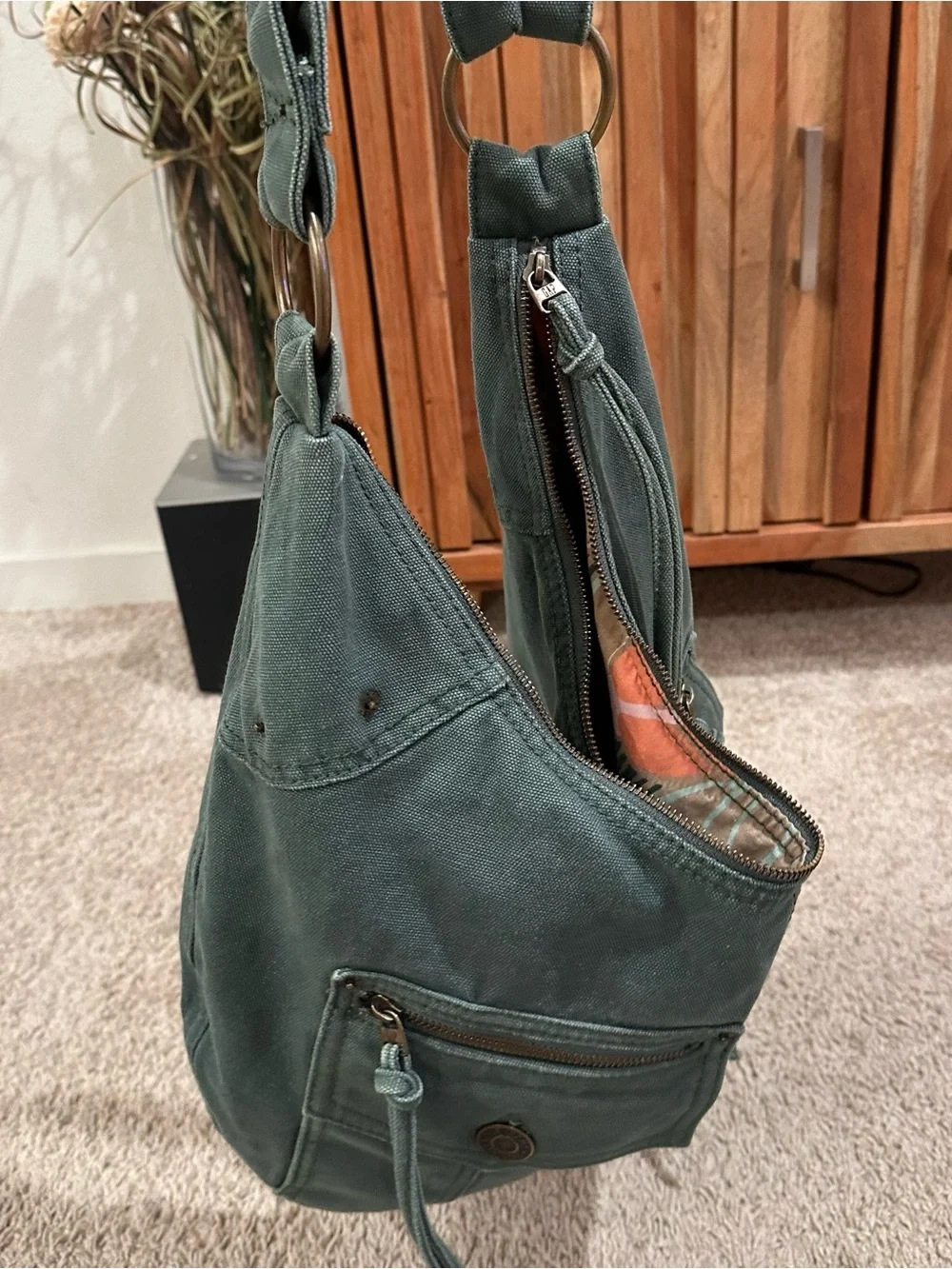 GAP Vintage y2k denim utility shoulder bag